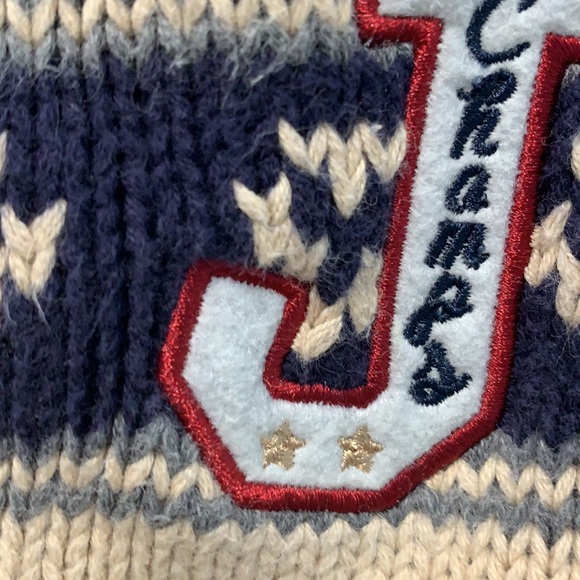 Thick knit cotton 6-12 months joe fresh sweater coat with deer - Picture 3 of 4